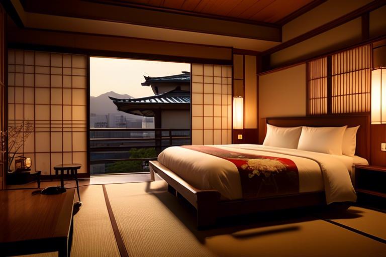 Image representing accommodation options in Osaka